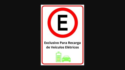Placa Estacionamento