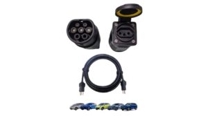 Plugue De Descarga V2l Byd Gwm + Cabo De Alimentação - Evsplugs